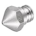 DMiotech 1 Pack 0.8mm 3D Printer Nozzle Stainless Steel Nozzle for Extruder, 1.75mm Filament