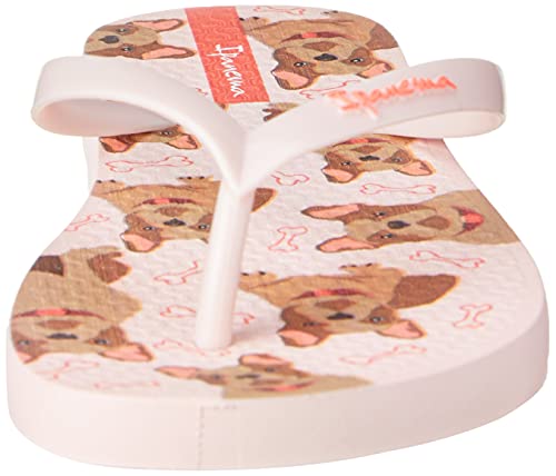 Chinelo Ipanema Meu Pet Meninas Rosa/Rosa/Bege 29/30