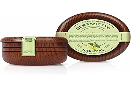 Crème barbe bergamote Neroli Mondial pour un rituel matinal frais