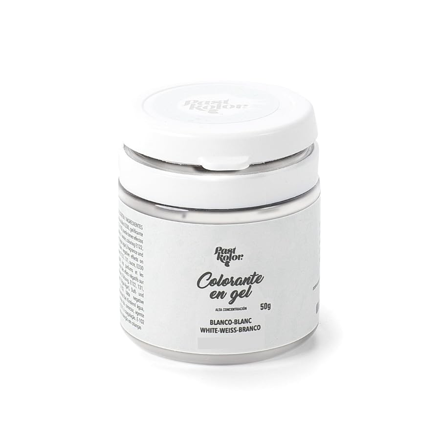 COLORANTE EN GEL PASTKOLOR - BLANCO 50 G