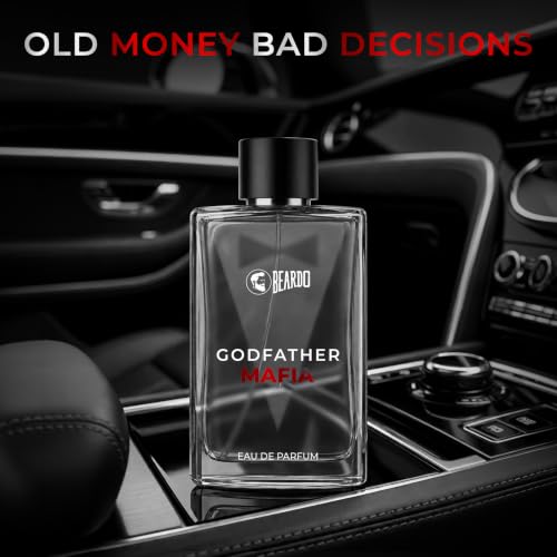 Image of BEARDO Godfather Mafia Eau De Parfum 100ml | Fruity, Amber, Woody Fragrance | Long Lasting Perfume for Men | Gift For Men | Strong EDP For Men | Gift For Husband | Gift For Boyfriend
