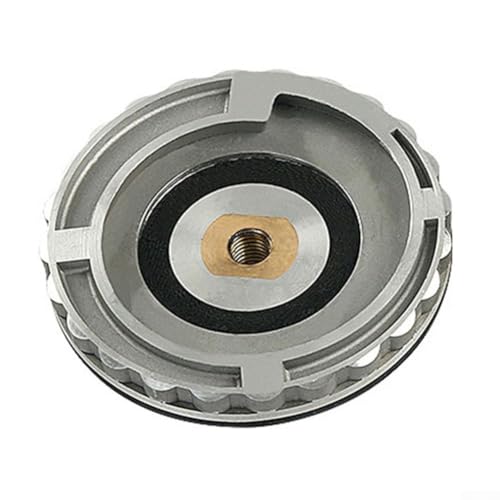 Eawfgtuw Almohadilla de respaldo para amoladora angular con rosca M14 y 5/20.3 cm-11, disco de bloqueo de caracol de aluminio y goma para pulido de piedra húmeda (rosca de 5 pulgadas y 14 mm)