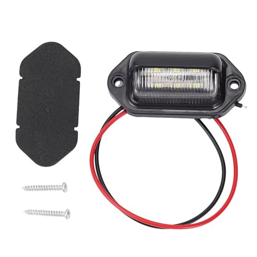 Luz de matrícula universal contra multas e ITV para camión y remolque 4