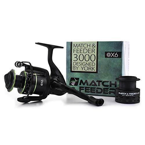 York Carrete de pesca Match&Feeder (3000)