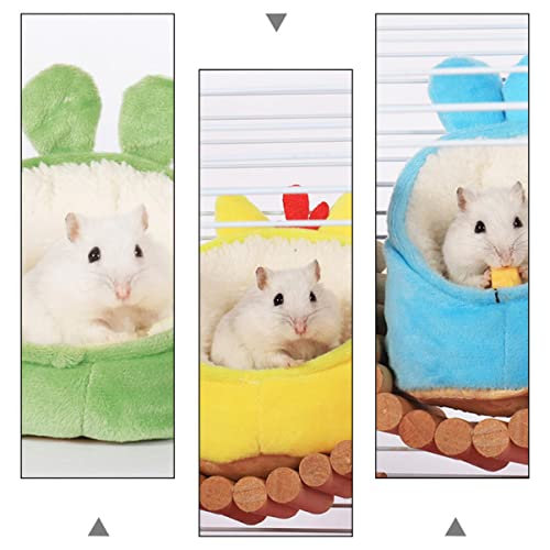 PATKAW 2 Pcs Animais Porcos Vivos Ratos Hamster Esteira Rede Guiné Mini Almofada Esquilo Confortável