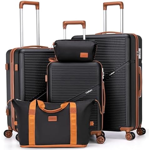 Cosbarn 5-Piece Luggage Set Cover