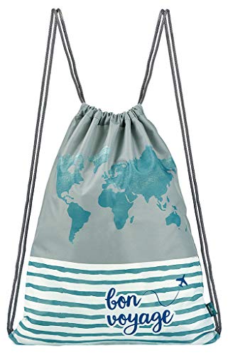 Moses. Fernweh Rucksack Bon Voyage   Faltbarer Backpack umweltfreundlich  wasserabweisend