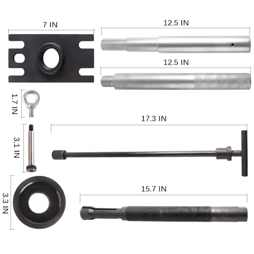 Image of Alignment Tool Gimbal Bearing Installer Puller Set Engine Alignment for Alpha, Alpha 1, MR, Bravo, OMC, and Volvo
