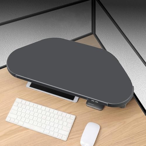 FHPEWXDG Soporte de Esquina para Monitor USB, Soporte de Metal para computadora portátil, Soporte Organizador de Oficina, Soporte Triangular para Pantalla, Elevador de Escritorio para Monitor.