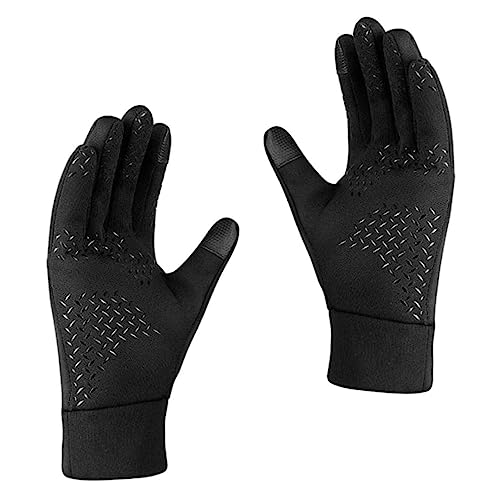NOLITOY Warm Winter Cycling Gloves Windproof Touch Screen Men's Winter Work Gloves