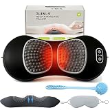 Theraback 3 in 1 Terapia della schiena, Prevalnt Theraback 3 in 1, massaggiatore per la schiena, massaggiatore per alleviare il dolore, con sollevamento della trazione, vibrazioni e calore (nero)