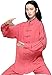 Produktbild CELECH Tai-Chi-Uniform, Damenbekleidung, Kampfsport, Wing Chun, Shaolin, Kung Fu, Taekwondo, Trainingstücher, Weiß-3XL (Weiß 3XL) (Rot S)