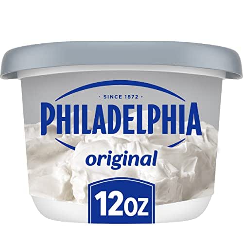 Philadelphia Cream Cheese Spread, 1 Tub, for Smooth, Spreadable Mornings,