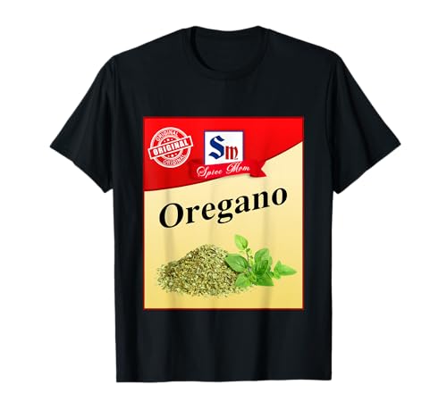 Disfraces divertidos de especias con condimentos de orégano para la familia Camiseta