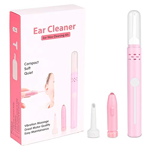 Ear Wax Removal Kit, Electric Ear Cleaner for Adults and Kids, Vacuum Soft