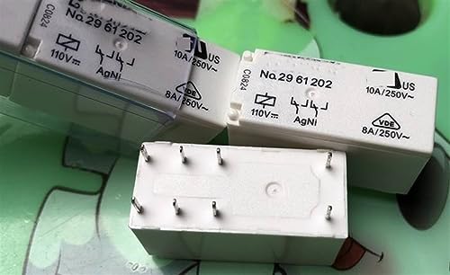 Relé 115F-2C-110V-10A de 8 pines elimina fallos por caídas de tensión en CC
