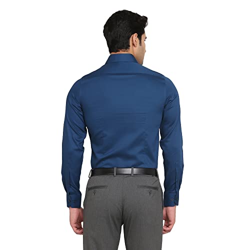 Image of blackberrys Structured Cotton Slim Men's Shirt