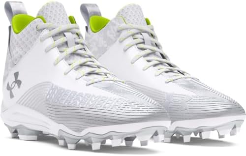 Under Armour Men's Hammer 2.0 Mc Football Shoe, (100) White