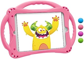 TopEsct iPad Mini Case Kids Shockproof Handle Stand Cover for iPad Mini, Mini 2, Mini 3, Mini 4 and Mini 5(2019 Model)(Rainbow)