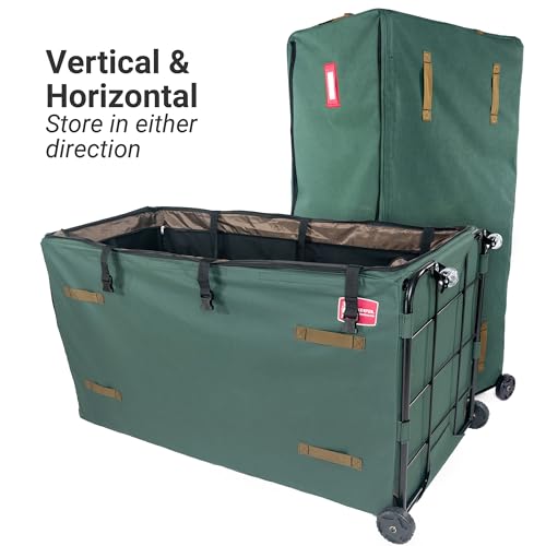 Treekeeper TK-10773 [Giant Rolling Tree Storage] - 15 Foot Christmas Tree Storage Bag | Heavy Duty Frame With Wheels To Fit Artificial Trees Up To 15 Feet Tall thumb #1