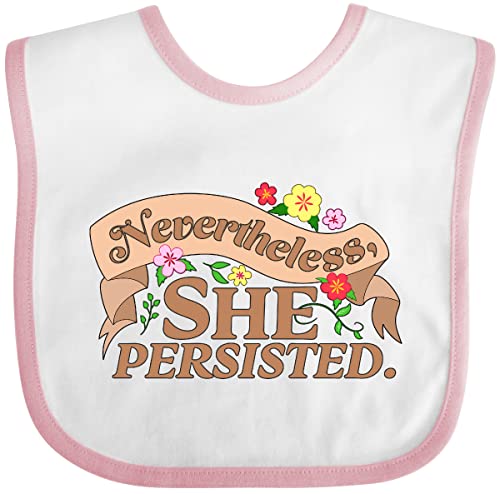 inktastic Nevertheless, She Persisted Baby Bib