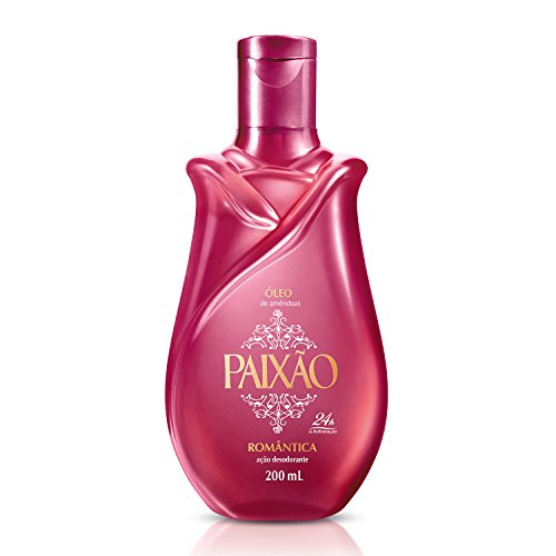 Óleo Corporal Paixão Romântica, Paixão, 200 Ml