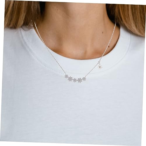 Collier Ras du Cou Argent Sterling Anti-Ternissement Alliage Or - 7