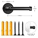 2 Pack Industrial Pipe Toilet Paper Holder, Heavy Duty DIY Vintage Rustic Iron Roll Tissue Wall Mount Paper Holder Towel Racks with Hardware for Bathroom, Kitchen, Bedroom, Hallway