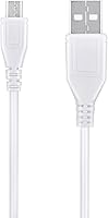 Vista 1 de 5ft White Micro USB Data Sync Cable Cord for CHUWI V88 V19 Android Dual Camera WiFi Tablet PC