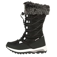 Kamik Prairie NF8057 Snow Boot, Black BKW, 13.5 UK Child