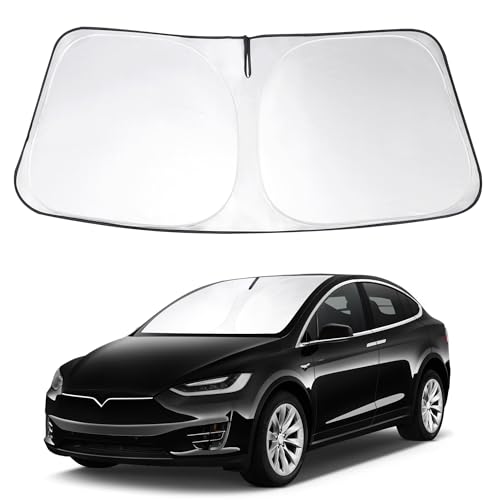Image of Windshield Sun Shade Sunshade for 2016-2026 TES-la Model X