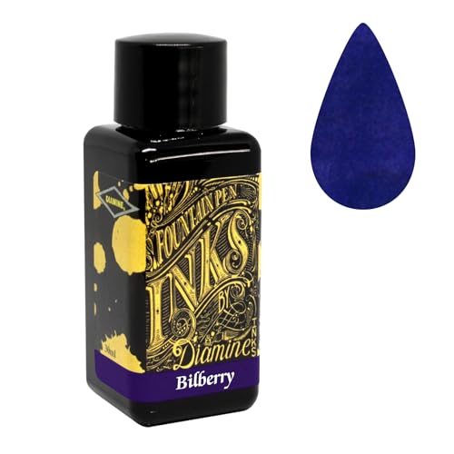 Encre pour stylo plume Diamine, Bilberry 30ml