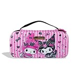 Sonix x Sanrio Carrying Case for Nintendo Switch 2, Switch 1, Lite, OLED, Protective Travel Case with Game Cartridge Storage | Kuromi & My Melody 20th Anniversary