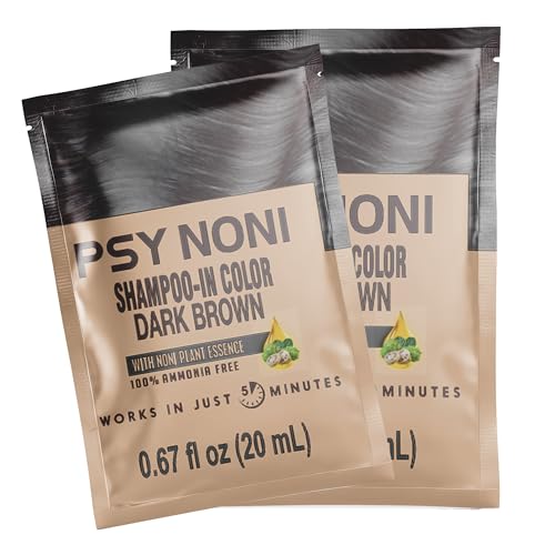 Shampoo Tinte de Cabello Marrón 20ml 5 Minutos miniatura 3