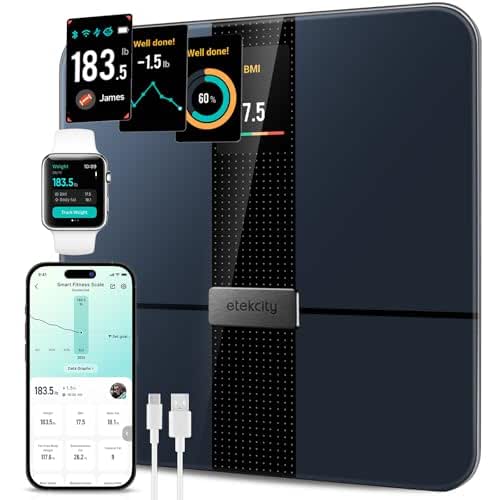 Etekcity FSA&HSA Eligible Smart Scale for Body Weight Fat, Digital