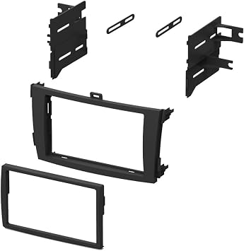 Xscorpion Car Stereo Radio Install Dash Kit Compatible with Toyota Corolla 2009 2010 2011