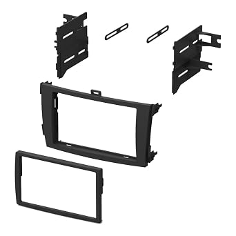 Double DIN Car Stereo Radio Mounting Installation Dash Kit Compatible with Toyota Corolla Dash Kit 2009 2010 2011