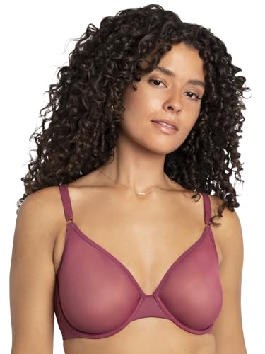 Image of Smart & Sexy Women's Sheer Mesh Demi Underwire Bra - See Through Bras