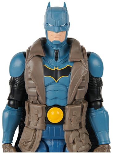 DC Batman - Figurine Batman 30 Cm S10 - Figurine Articulée - Créez Vos Propres Combats Masqués Contre L'ennemi - Super Héros Et Super Vilain - Jouet À Collectionner - Jouet Enfant 3 Ans Et +
