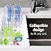 Dr. Brown's Sink Caddy for Baby Bottles and Parts with Two Brush Holders, Over The Sink Kitchen Storage, Drying Rack, and Organizer, BPA-Free