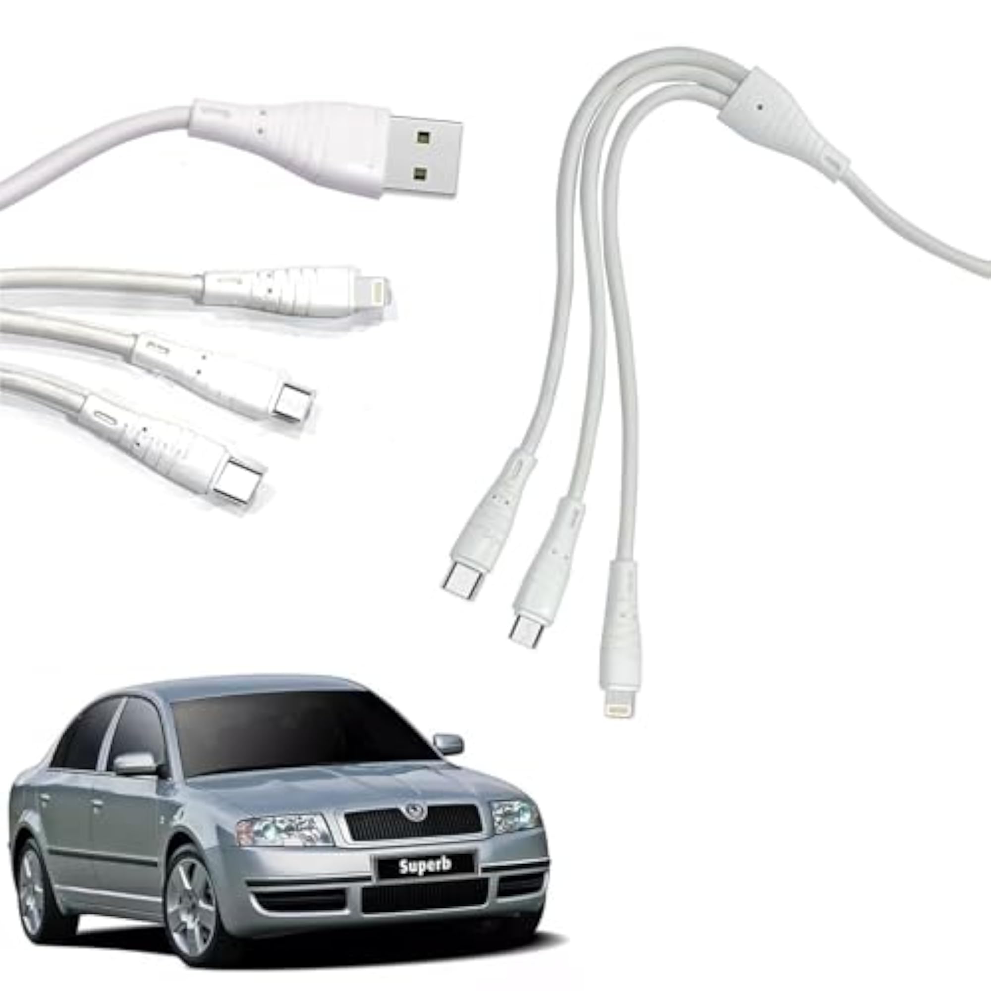 3 in 1 Fast Rapid Super Charging Cable