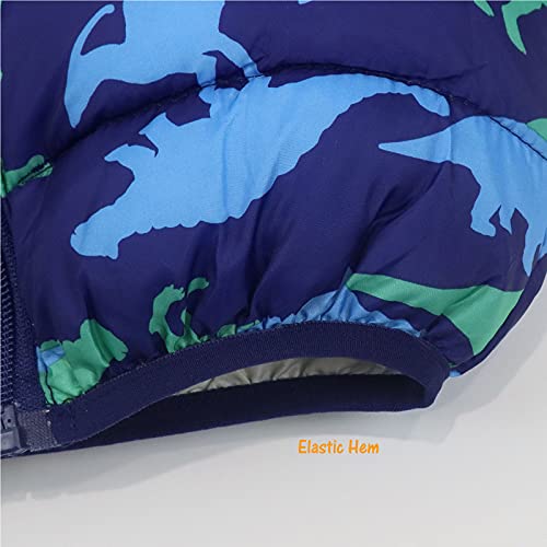 Kids Winter Outfit, Hooded Jacket Lichtgewicht Jas Warm Waterdicht Outwear - Image 7