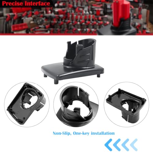 2 Set Battery Case Replacement Parts Compatible with Milwaukee M12 - image 3