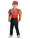 Lightning Mcqueen Classic Muscle Costume - Medium (7-8)