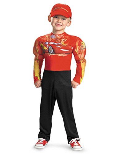Lightning Mcqueen Classic Muscle Costume - Medium (7-8)