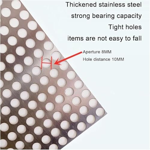 Plaque métallique perforée en inox de qualité supérieure pour brise-vue