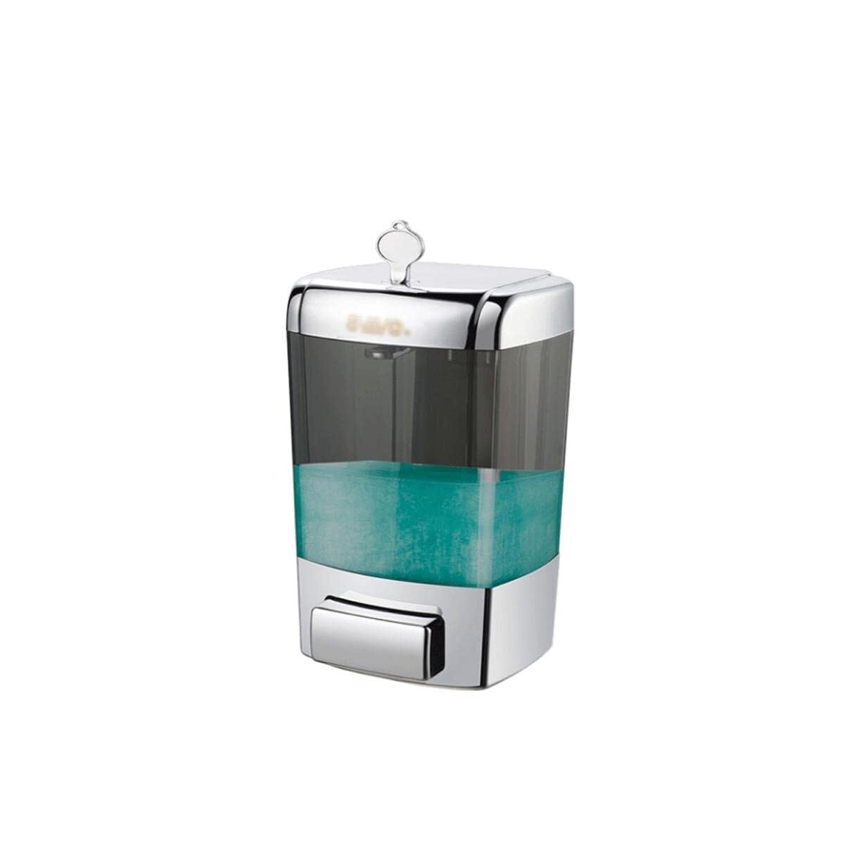 Dispenser Sapone Ricaricabile Semplice Distributore di Sapone Manuale Liquido Dosatore Liquido