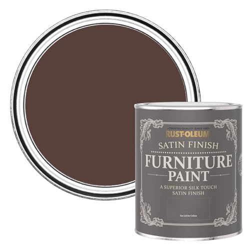 Rust-Oleum Red Furniture Paint in Satin Finish - Valentina 750ml