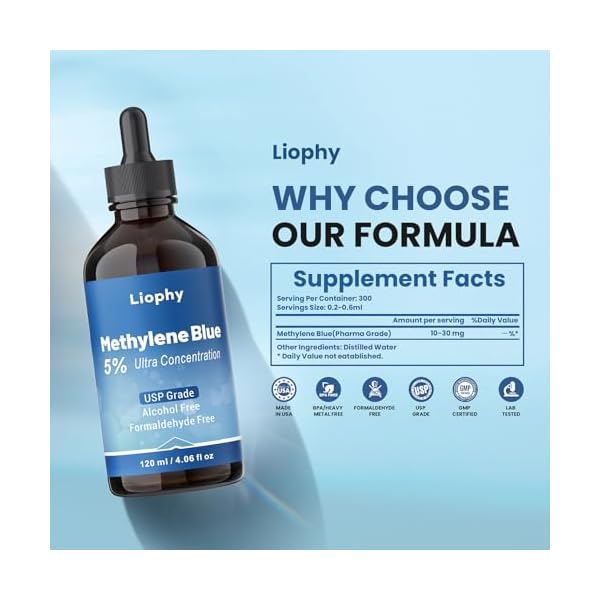 Methylene-Blue-Pharmaceutical-Grade-5-USP-Grade-Dietary-Supplement-for-Human-Heavy-Metals-Tested-No-Formaldehyde-406-fl-oz Methylene-Blue-Pharmaceutical-Grade-5-USP-Grade-Dietary-Supplement-for-Human-Heavy-Metals-Tested-No-Formaldehyde-406-fl-oz