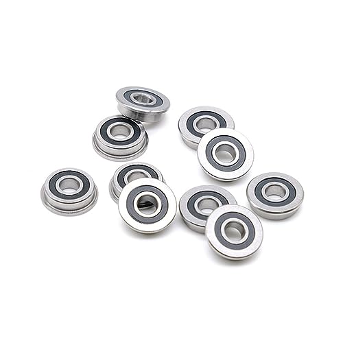 Rodamiento F695-2RS con pestaña para evitar desplazamientos axiales en ejes